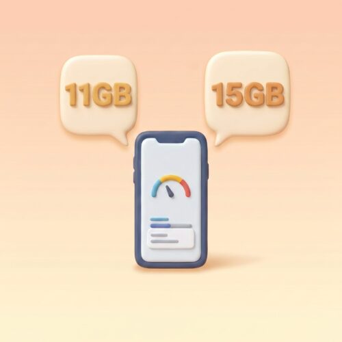 1인 가구 알뜰폰 무제한 데이터 요금제, 11GB+ vs 15GB+ 뭐가 맞을까?