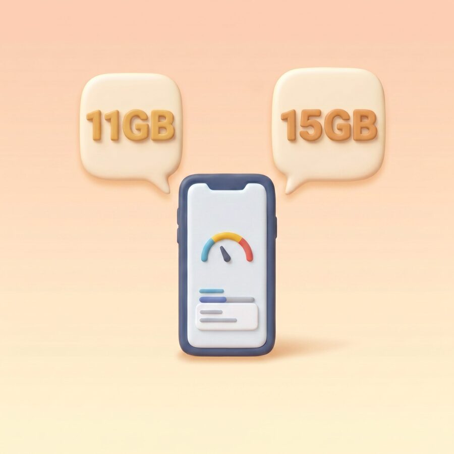 1인 가구 알뜰폰 무제한 데이터 요금제, 11GB+ vs 15GB+ 뭐가 맞을까?